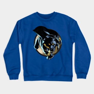 Black Panda Knight Crewneck Sweatshirt